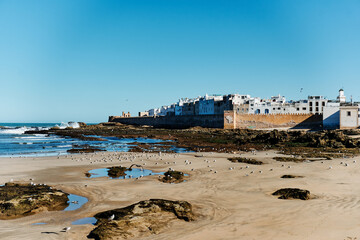 view of the old city of Essaouira