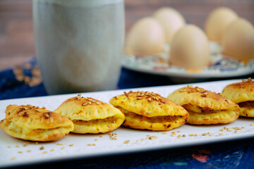 breakfast with cakes