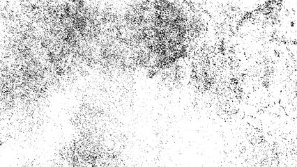 Grunge Overlay Background. Distressed Black and White Grunge Seamless Texture.