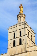 Fototapeta na wymiar Avignon Cathedral - UNESCO listed monument of Avignon, France.