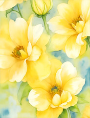 Fototapeta premium yellow flowers
