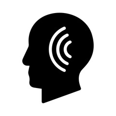 Brain idea symbol icon vector image. Illustration of the creative intelligence think design image. EPS 10