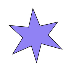 Abstract Star Shape