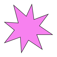 Abstract Star Shape