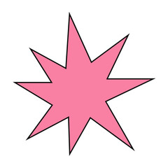 Abstract Star Shape