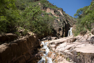 Bolivia landscape on a sunny winter day
