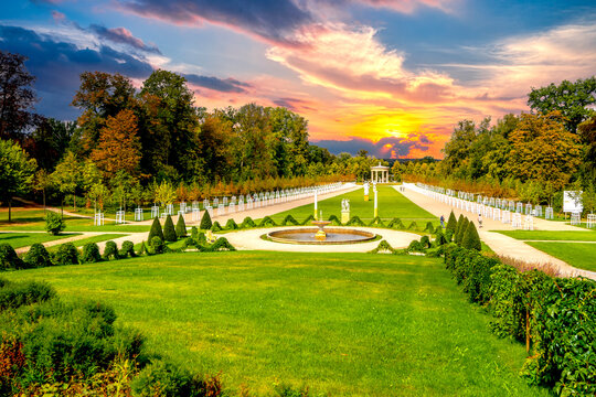 Schlossgarten, Neustrelitz, Deutschland 