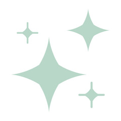 Obraz premium Flat Sparkle Vector