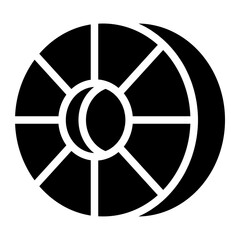 Obraz premium tire glyph 