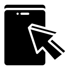 smartphone glyph 