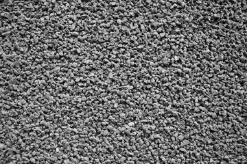 Granite crushed stone of small fraction. Granite crumb. Stone crushed stone is small.