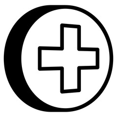 Obraz premium medical sign dualtone