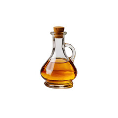 Vinegar isolated on transparent background. Food theme.