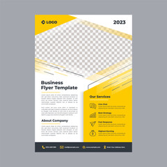 Business Flyer Template for Profile Company or Advertisement