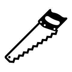 handsaw icon vector logo template, saw icon