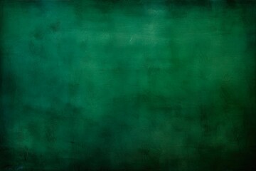 Vintage Dark Green Background Texture with Black Vignette, Perfect for Christmas or St. Patrick's Day Themed Designs: Generative AI