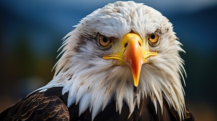 Obraz premium Big Eagle wildlife bird AI generated image