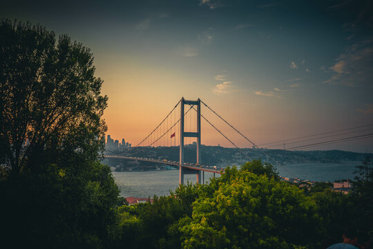 Bosphorus Brücke Istanbul Turkey