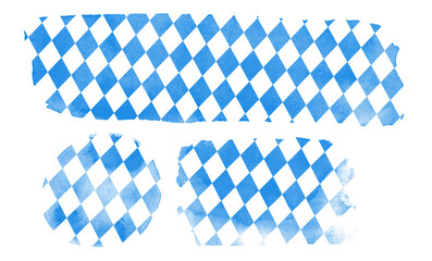 Bavarian Pattern for German Beer Festival, Oktoberfest in Munich - obrazy, fototapety, plakaty