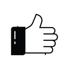 Thumbs Up Icons, vector stock illustration.