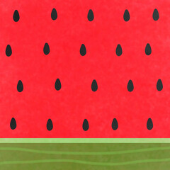 Abstract watermelon background for usage as an aesthetic and a decorative element