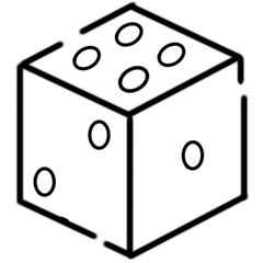 a dice icon, die icon