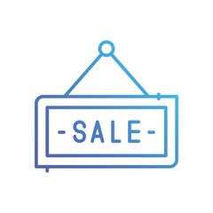 Sale Signage Icons, vector stock illustration.