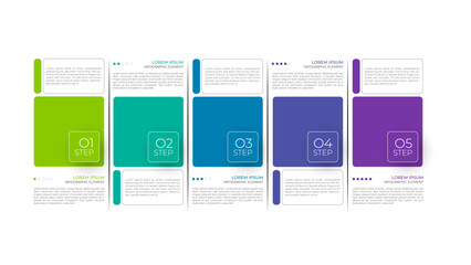 Modern infographic Timeline template can be used for workflow layout, diagram, number options, web design. Infographic business concept with 5 option, parts, steps or processes.