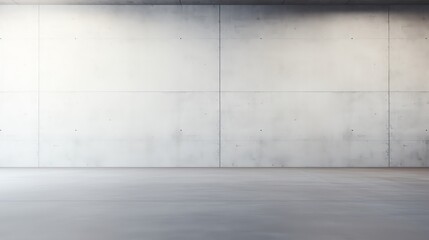 Garage car with concrete background, illustration for product presentation and template design.