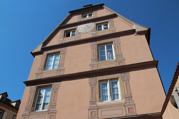 Obraz premium old house in strasbourg in alsace (france)