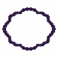 Abstract frame for tee design.