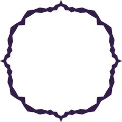 Abstract frame for tee design.