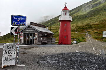 Lighttower at Oberalppass