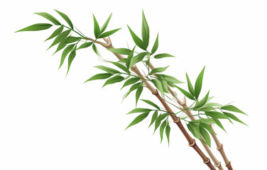Naklejka premium bamboo or bamboo shoots