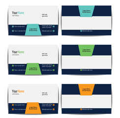 Modern & creative double sided business card/business card template