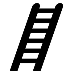 Ladder icon for climbing and construction tools