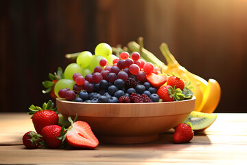 bowl of fresh fruit