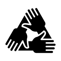 Obraz premium Volunteer icon