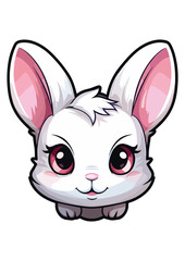 cute bunny vector print, bunny illustration, cute character prints, bunny drawing