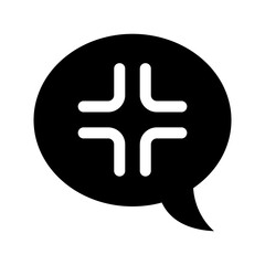 Fototapeta premium Serious icon