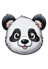 panda vector print,panda sticker,animal images,cute panda clip art,editable,print ready eps
