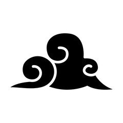 Chinese cloud icon