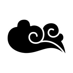 Japanese cloud icon