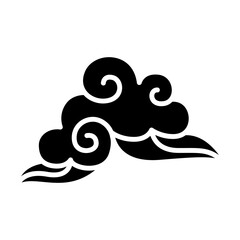 Japanese cloud icon