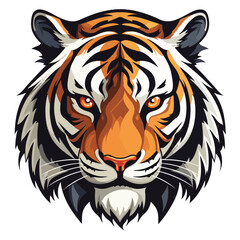 tiger face vector,sync tiger eps file,for cricut,tiger cartoon character print,editable,