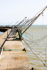 Pêcherie à Saint-Nazaire