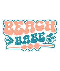 Beach Vector, Elements and Craft Design.