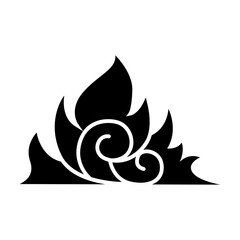 Flame icon