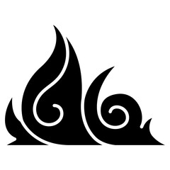 Flame icon