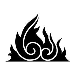 Flame icon